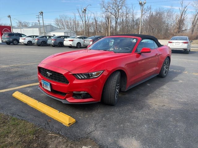 Used 2016 Ford Mustang EcoBoost Premium with VIN 1FATP8UH2G5307891 for sale in Centralia, IL