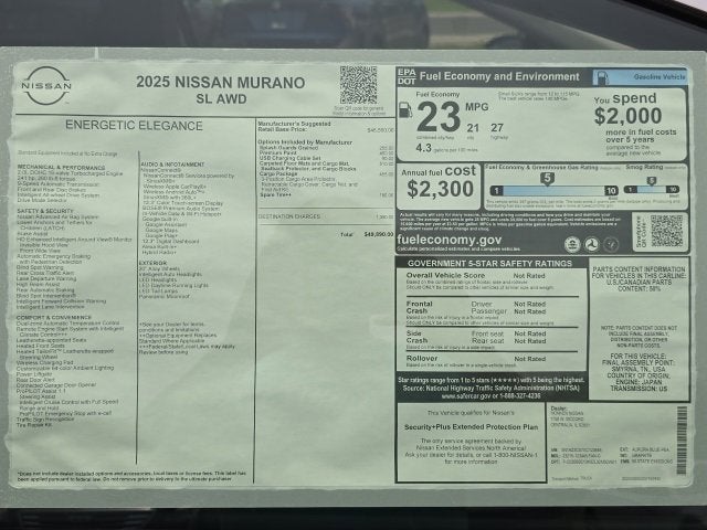 2025 Nissan Murano SL